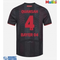 Bayer Leverkusen Jarell Quansah #4 Domaci Dres 2025-26 Kratak Rukav
